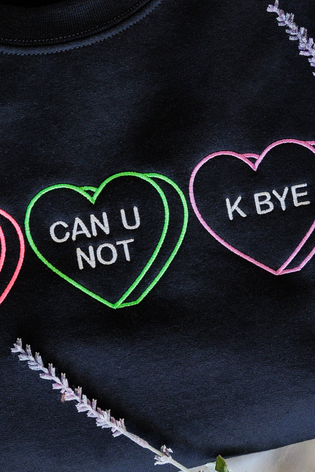 PREORDER: Snarky Valentine Embroidered Sweatshirt